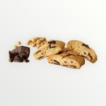 Cantucci Cioccolato Fondente e Nocciole - 250 gr.