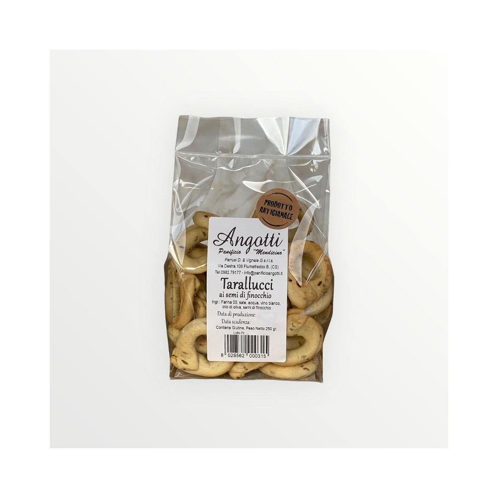 Tarallucci ai Semi di Finocchio - 250 gr.