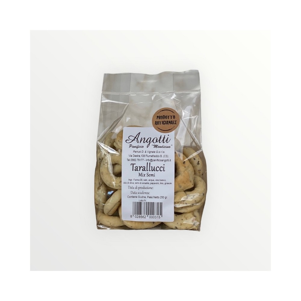 Tarallucci Mix Semi - 250 gr.